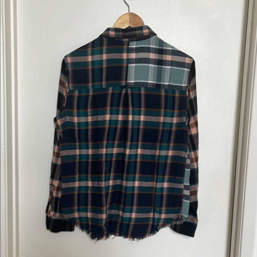 RAILS Brando Mixed Plaid button up shirt - Heathrow - Picture 6 of 6